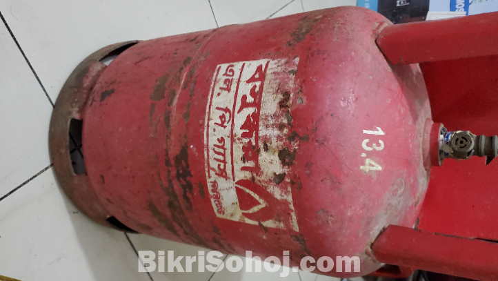 Gas cylinder with Chula
